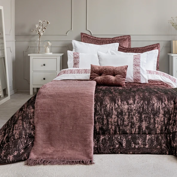 Schafer Home Aura Çeyiz Seti 11 Parça-Bordo - 5