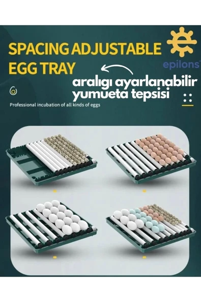 Kuluçka Makinesi Extra Hediyeli 130 Lu Tam Otomatik Yedek Motorlu - 4