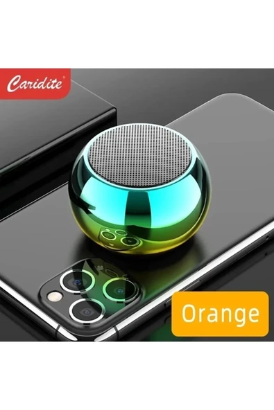 Metal Mini Kablosuz Hoparlör Şarjlı 4w Mini Bluetooth Speaker Tws Özellikli Ses Bombası - 5
