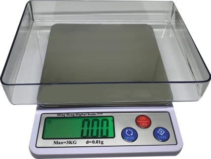 Diamond Dijital Göstergeli Profesyonel Hassas Terazi Mh-777 (3 Kg-0.01) - 1