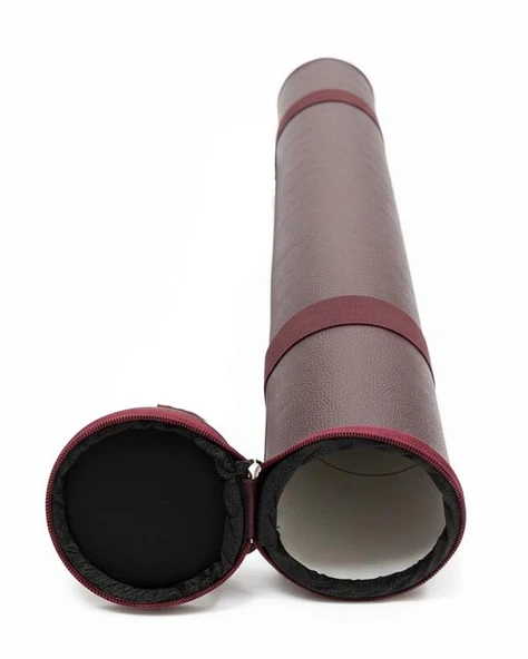 Yuga Suni Deri Proje Tüpü 10,5 cm Bordo - 4