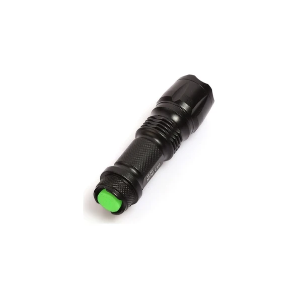 Gold Orion Km-84 Tasarruflu Şarjlı Zoomlu Metal El Feneri Kemer Klipsli - 3