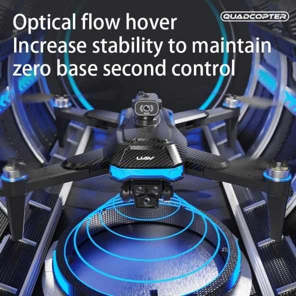 Akıllı 8K Çift Kameralı Katlanabilir Drone, GPS Destekli, Yüksek Hızlı ve Profesyonel Drone - Resim 5