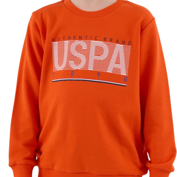 Erkek Çocuk Turuncu Eşofman Takımı - Resim 5