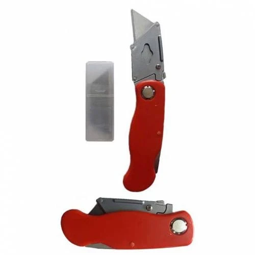 Katlanabilir Halıfleks Maket Bıçağı Üçgen Uçlu Falçata - 1