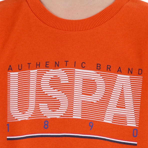 Erkek Çocuk Turuncu Eşofman Takımı - Resim 4