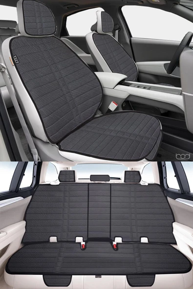 Bod Volkswagen Golf 7 Oto Koltuk Koruma Kılıfı 2012 Sonrası Artemis Serisi Füme