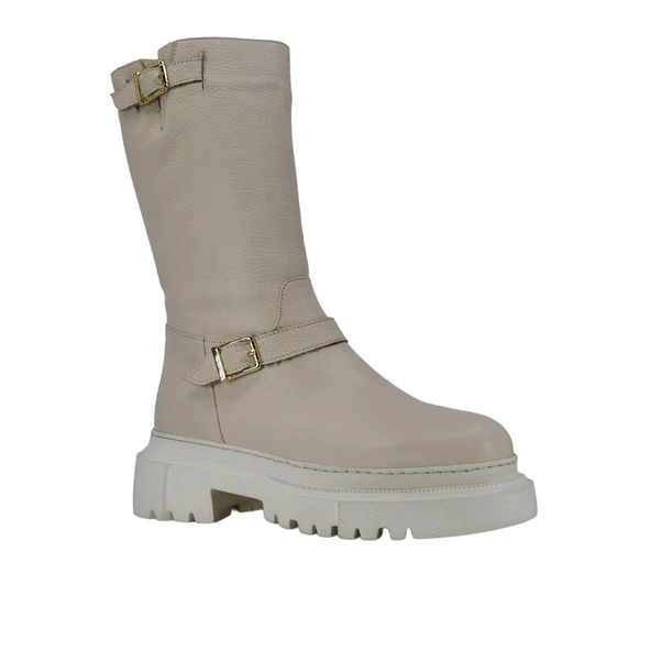 Hobby 26421 Hakiki Deri Kadın Postal Bot - Resim 2