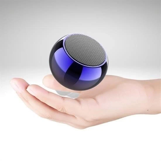 Portatif Taşınabilir Bass Ses Topu Bombası Mini Kablosuz Wireless Bluetooth Hoparlör Speaker - 6