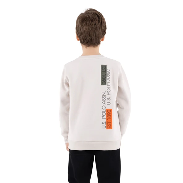 Erkek Çocuk Bej Eşofman Takımı - Resim 5