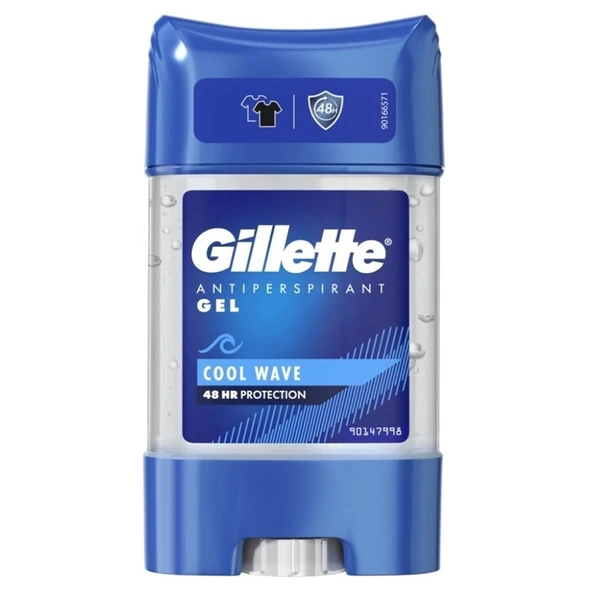 Gillette Antıperspırant Jel Cool Wawe 70 Ml - 1