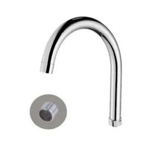 Mutfak & BANYO Eviye Batarya Kuğu Borusu Uzun Baston 27 Cm - 3