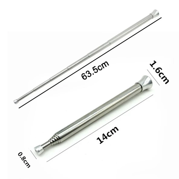 Teleskopik Ateş Başlatıcı Outdoor Üfleme Borusu 63 Cm - 4