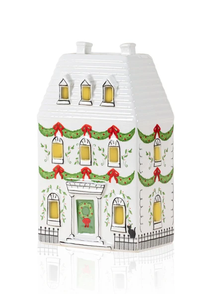 The Mia Dekoratif Led Işıklı Yılbaşı Evi 12x7x19 cm ürün görseli 1