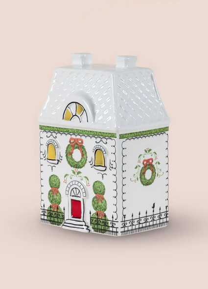 The Mia Dekoratif Led Işıklı Yılbaşı Evi 10x7x15 cm - Resim 9