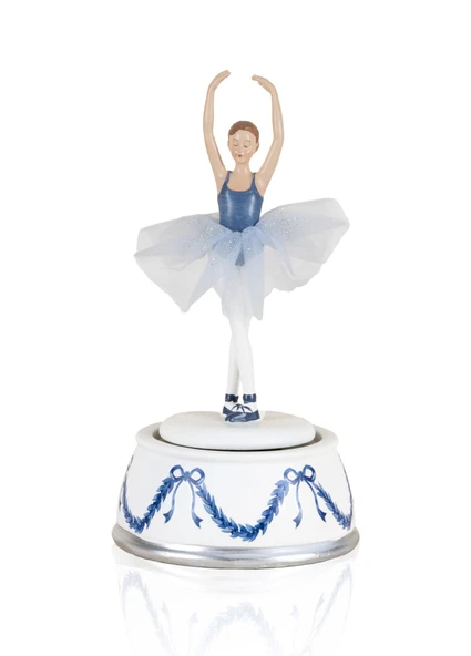 The Mia Balerin Müzik Kutusu 11x11x21 cm ürün görseli 1