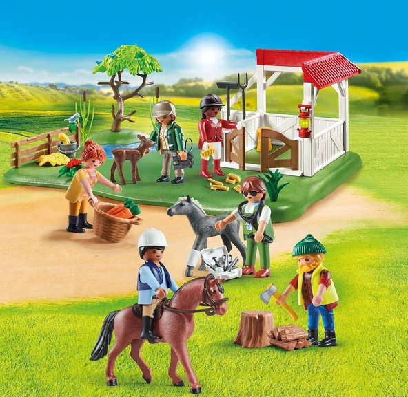 Playmobil At Çiftliği - 70978 - Resim 3