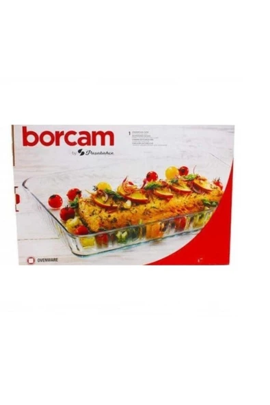59204 Borcam Fırın Tepsisi 3800 Cc - Resim 3