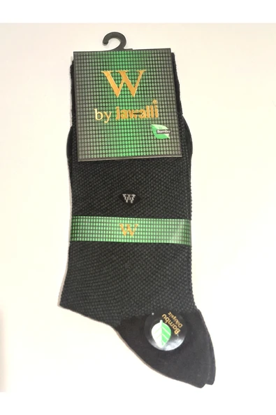 Monalisa Home Siyah Renk Elastik Bambu Erkek Çorap ürün görseli