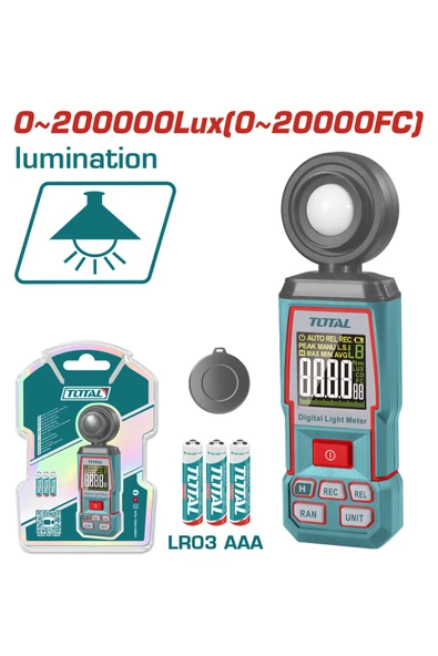 Dijital Lüxmetre Yüksek Kalite TETLU031 NMS HIRDAVAT() ürün görseli