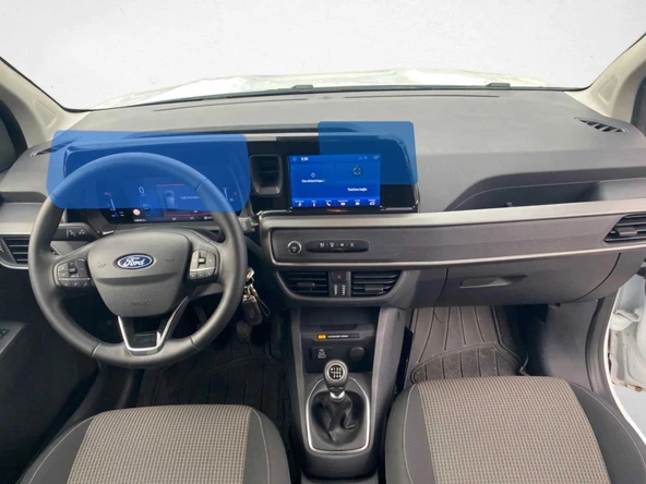 Ford Tourneo Courrier Deluxe EcoBoost Gösterge Paneli ve Multimedya Nano Ekran Koruyucu Set
