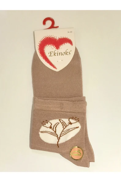 Monalisa Home Bambu Latte Renk 36-40 Soket Kadın Çorap ürün görseli 1