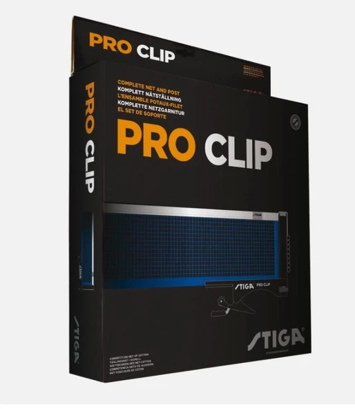 Stiga Net And Post Pro Clıp Masa Tenisi Filesi 638500 - 1