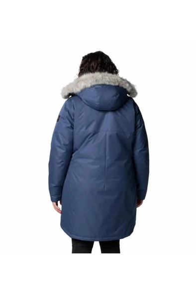 Columbia Suttle Mountain Long Insulated Kadın Mont - Resim 6