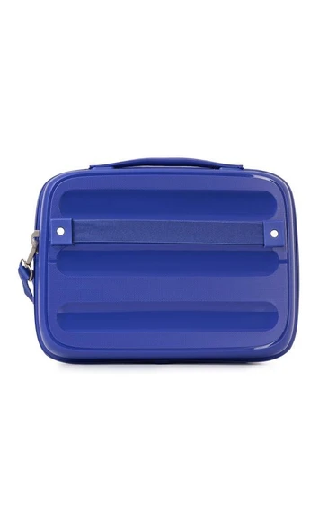 Benetton Seyahat Kozmetik Çantası Valiz Uyumlu Mavi 14BNTMKY1000-M - Resim 3