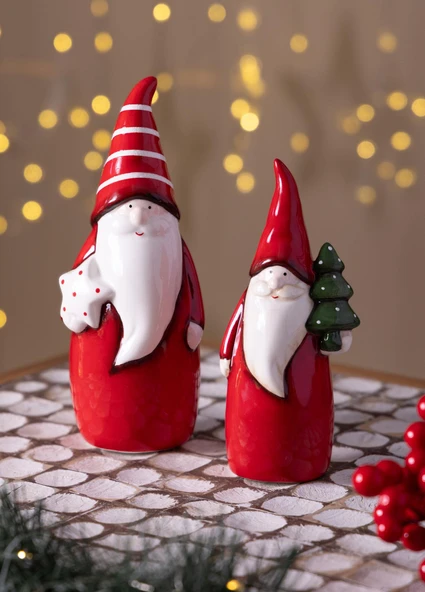 The Mia Dekoratif Yılbaşı Süsü Şanş Cücesi 7x6x17 cm - Resim 2