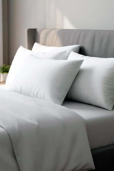 Niron 2’li Silikon Yastık Seti – 50x70 cm, 700 gr, Mikrofiber Kumaş, Yumuşak Destek - 6