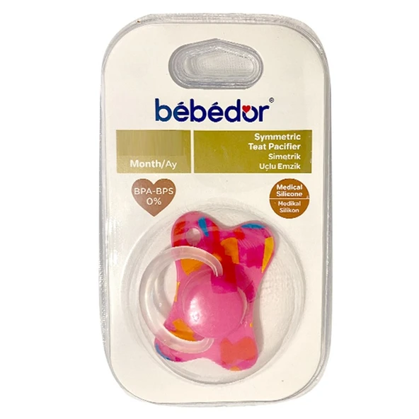 Bebedor Simetrik Uçlu Emzik 6-18 Ay No 142