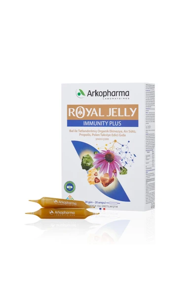 Arkopharma Royal Jelly Immunity Plus 20 Ampül - Resim 2