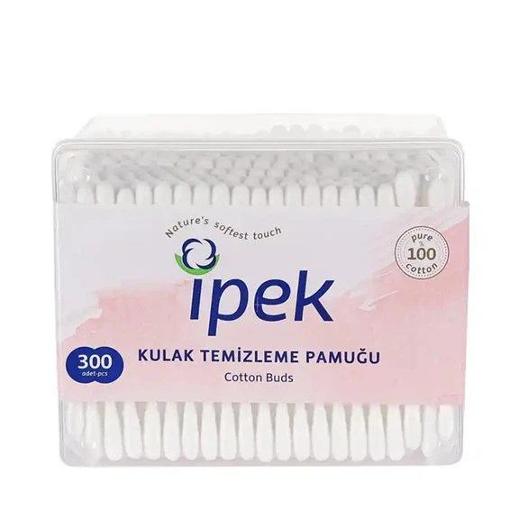 İpek Kulak Temizleme Pamuğu 300 Lü