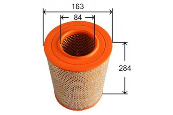 HAVA FİLTRESİ BOXER-JUMPER-DUCATO 94-02 1.9TDI-2.5TD-2.0i-2.8D-2.8HDI-2.8TDI-2.8JTD 1444.TY-71736124-1444.99-1310636080 ürün görseli