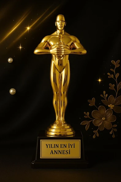 Dekoratif Hediye Sevgiliye Eşe En İyi Anneye Sevdiklerinize Yılın En İyi Annesi Biblosu Ödül Kupası - 3