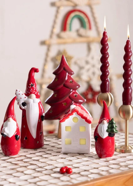 The Mia Dekoratif Yılbaşı Süsü Şanş Cücesi 7x6x17 cm - Resim 4