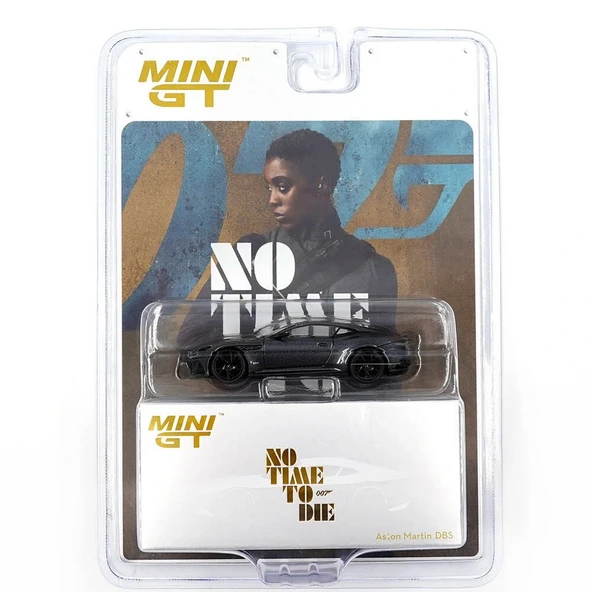 Mini GT 1/64 Aston Martin DBS 'No Time To Die' - Blister Paket - Resim 2