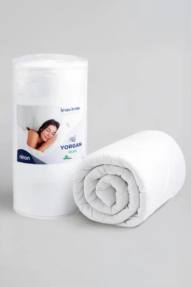 Niron Tek Kişilik Yorgan 155x215 – Mikrofiber Kumaş, 200 g/m² Silikon Elyaf Dolgu ürün görseli