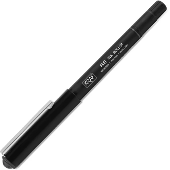 Kraf Roller Kalem 0.7 300G Siyah 12’li - 2