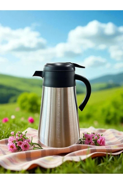 1,5 Litre İçi Dışı Çelik Termos Yeni Model - Resim 2