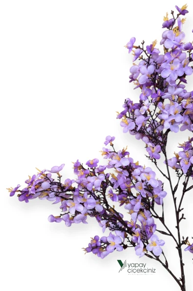 Yoğun Çiçekli Yapay Japon Sakura Bahardalı Demeti 75 cm - Resim 8