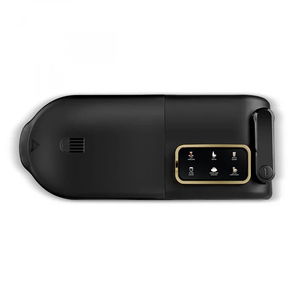 Karaca Hatır Plus Barista Steel 6 in 1 Konuşan Latte Cappuccino ve Közde Türk Kahve Makinesi Mineral Gold - 11