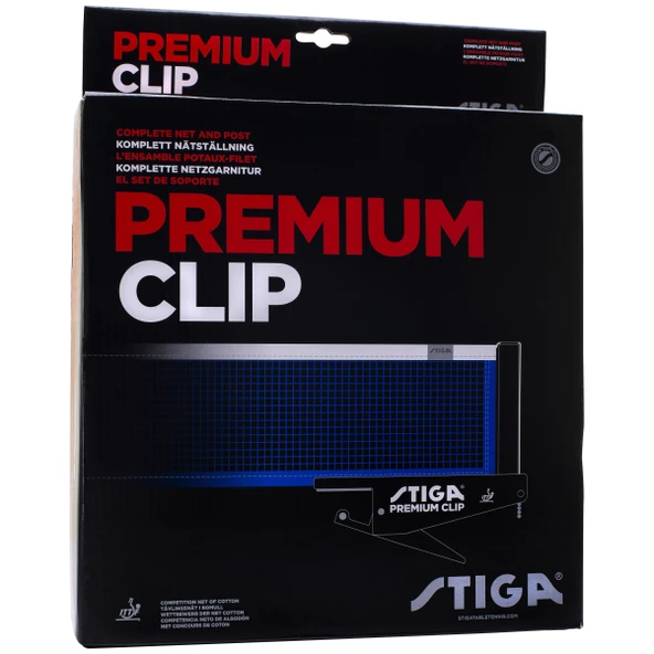 Stiga Net And Post Premıum Clıp Ittf Masa Tenisi Filesi 639000 - 1