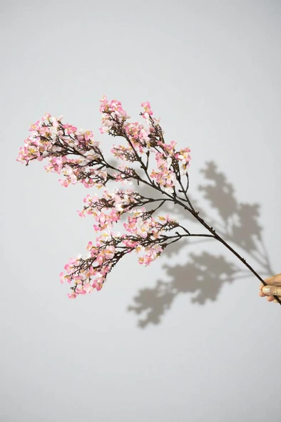 Yoğun Çiçekli Yapay Japon Sakura Bahardalı Demeti 75 cm - Resim 4