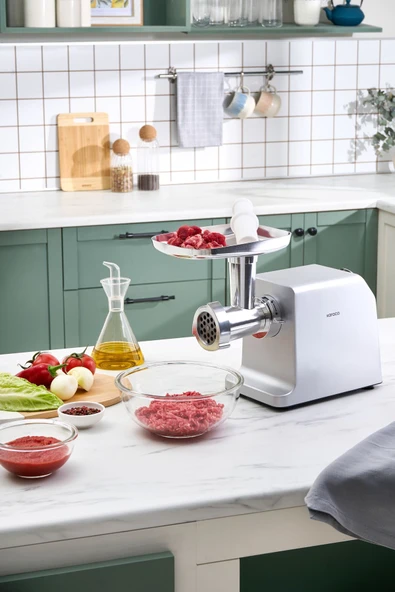 Karaca Salça,Sucuk,Sosis ve İçli Aparatlı Kıyma Makinesi Inox ürün görseli