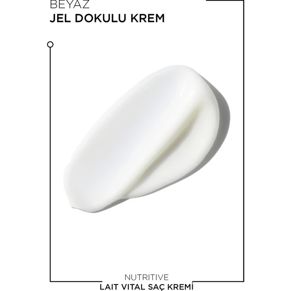 Nutritive Lait Vital Kuru Saçlar Için Saç Kremi 200 ml - Resim 5