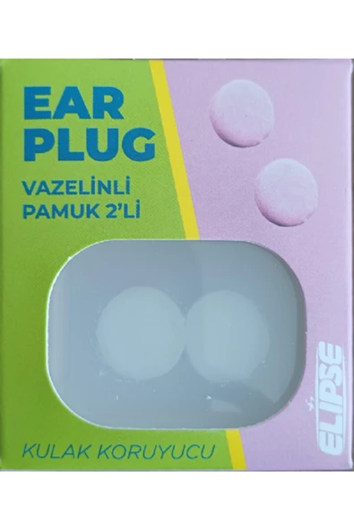 salvin Elipse Kulak Tıkacı Vazelin 2Li - 1