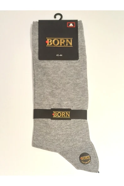 Monalisa Home Penye Coton Gri Renk 41-44 Erkek Çorap ürün görseli 1