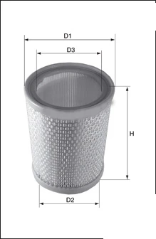 HAVA FİLTRESİ HYUNDAI HD35 4000CC H100 KAMYONET YENİ MODEL 281305H000 ürün görseli